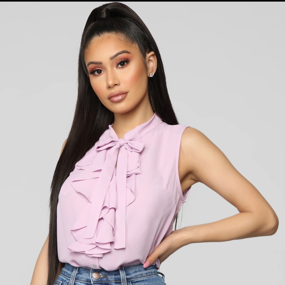 Fashion Nova Work Blouse